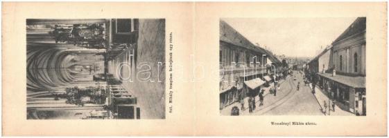 Kolozsvár, Cluj; Leporello füzet 16 lappal. Egyedül jogosított kiadók: Stief Jenő és Társa Papíráruh...