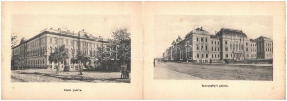 Kolozsvár, Cluj; Leporello füzet 16 lappal. Egyedül jogosított kiadók: Stief Jenő és Társa Papíráruh...