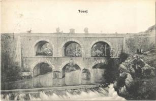 1912 Tounj, Kétszintes kőhíd / two-storey stone bridge