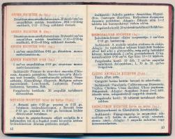 1928-1929 Richter Gyógyszertár zsebnaptára termékismertetőkkel