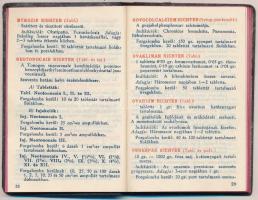 1928-1929 Richter Gyógyszertár zsebnaptára termékismertetőkkel