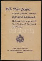 XII. Pius pápa apostoli körlevél a szentírásra vonatkozó tanulmányok időszerű ápolásáról. Bp.,1948,Szent István-Társulat. Kiadói papírkötés,