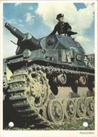 Panzerschütze. Verlag Carl Werner 2937. / WWII German military, tank (punched holes)