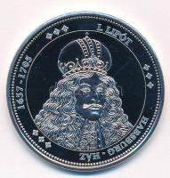 DN "Magyarország Keresztény Királyai /  I. Lipót 1657-1705" Ag emlékérem (20,16g/0.333/39m...