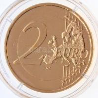 Franciaország 2013D 2E "50 éves az Elysée-szerződés" aranyozva T:1-
France 2013D 2 Euro &...