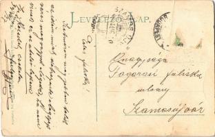 1908 Szatmárnémeti, Szatmár, Satu Mare; Deák tér, Pannonia szálloda, Deák tér, Székesegyház, Városi ...