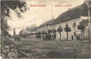 1910 Arad, Újarad, Aradul Nou; Uradalmi sörcsarnok, gyógyszertár / beer hall, pharmacy