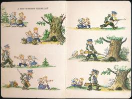 V. Szutyejev: Vidám történetek. Bp.-Moszkva,én.,Móra-Malis, 6 t. Kiadói félvászon-kötés