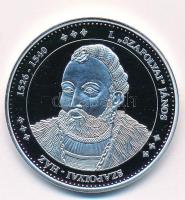 DN "Magyarország Keresztény Királyai /  I. Szapolyai János  1526-1540" Ag emlékérem (20,49...