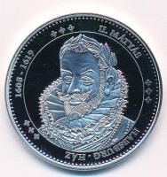 DN "Magyarország Keresztény Királyai / II. Mátyás 1608-1619" Ag emlékérem (20,70g/0.333/39...