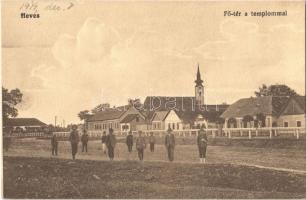 1914 Heves, Fő tér, templom