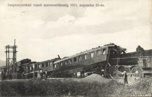 Szepesszombat Train accident