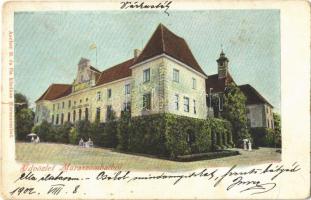 1902 Muraszombat, Murska Sobota; Szapáry vár kastély. Ascher B. és fia kiadása / castle (szakadás / tear)