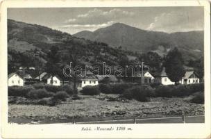 Rahó, Rakhiv; Mencsul 1380 m. Feig Bernát kiadása / Menchul / mountain peak (fl)