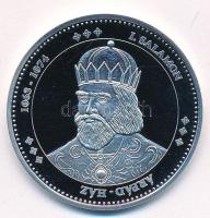 DN "Magyarország Keresztény Királyai / I. Salamon 1063-1074" Ag emlékérem (20,44g/0.333/39...