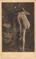 6 db régi erotikus képeslap / 6 pre-1945 erotic postcards