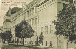 Szatmárnémeti, Satu Mare; Liceul M. Eminescu / school / lyceum (EB)