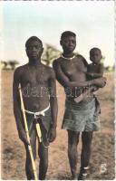 Guinée Francaise, Types de Coniaguis / Coniagui family, Guinean folklore
