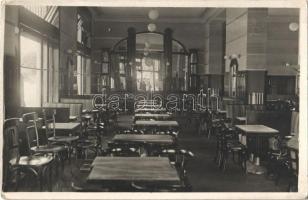 Léva, Levice; Városi nagyszálloda, belső / Mestsky Velky Hotel / hotel, interior. Foto Rusznák + 1938 Léva visszatért So. Stpl