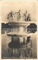 1931 Havana, Habana; Fountain at The Casino