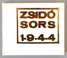 dr. Andrássy Antal: Zsidó sors Somogyban. 1944. Sorszámozott minikönyv. Műbőr kötésben.
