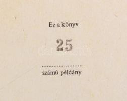 dr. Andrássy Antal: Zsidó sors Somogyban. 1944. Sorszámozott minikönyv. Műbőr kötésben