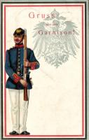 German Military  Litho