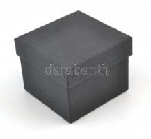 Paua kagylós medál láncon, 4×4 cm, h: 44 cm