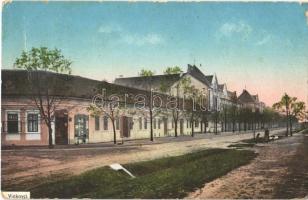1913 Vinkovce, Vinkovci; utca, üzlet / street, shop (Rb)