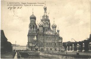 1908 Saint Petersburg, St. Petersbourg; Eglise de la Résurrection / church (EK)
