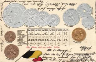 Coins of Belgium Emb. Litho