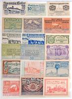 Ausztria ~1919-1920. ~177db-os papír szükségpénz tétel bélyegberakóban T:vegyes
Austria ~1919-1920....