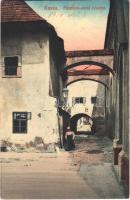1914 Kassa, Kosice; Fazekas utcai részlet. Benczúr Vilmos felvétele / street