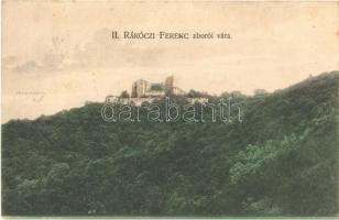 1906 Zboró, Zborov; II. Rákóczi Ferenc vár. Holénia Béla kiadása. Fénynyomat Divald műintézetéből / Zborovsky hrad / castle