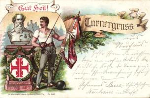 1898 Deutsches Turnfest Litho