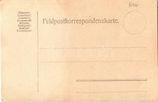 3 db első világháborús katonai posta városképes lapokon + 1 osztrák-magyar katonai fotó tábori level...