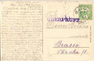 1915 Gálos, Gols; Gemeindehaus, Spezerei Geschäft M. Wendelin, Bahnhof / Községháza, Vasútállomás, W...