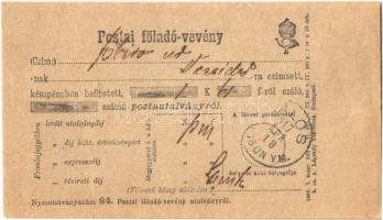 1915 Gálos, Gols; Gemeindehaus, Spezerei Geschäft M. Wendelin, Bahnhof / Községháza, Vasútállomás, W...