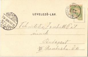 1904 Balassagyarmat, Otthon telep és indóház télen, vasútállomás