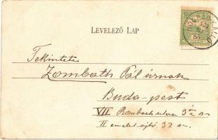 1904 Sátoraljaújhely, Fő utca, Római katolikus templom. Lövy Adolf kiadása (EK)