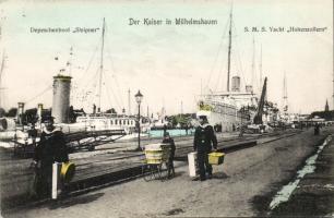 S.M.S. Hohenzollern, Sleipner in Wilhelmshaven