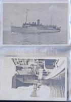 Danzig / Gdansk több mint 100 régi és 35 modern képeslap 2 albumban. Tartalmas gyűjtemény. / More th...