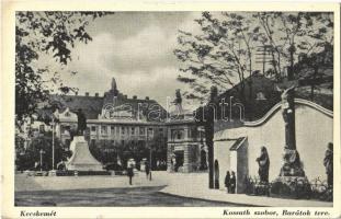 Kecskemét - 5 db régi városképes lap, zsinagóga / 5 pre-1945 town-view postcards, synagogue