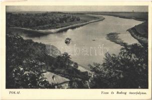 Tokaj - 6 db régi városképes lap / 6 pre-1945 town-view postcards