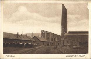 Tatabánya - 9 db régi városképes lap / 9 pre-1945 town-view postcards