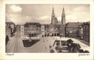 Szeged - 38 db régi városképes lap / 38 pre-1945 town-view postcards