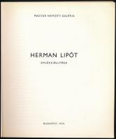 Herman Lipót emlékkiállítása. Magyar Nemzeti Galéria. Bp., 1974. Kiadói papírkötés, kissé kopottas á...