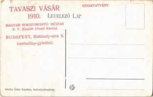 Székelyudvarhely, Odorheiu Secuiesc; Megyei közkórház. Hátoldalon 1910. Tavaszi Vásár / hospital  (f...