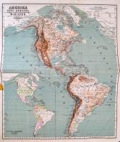 cca 1880-1890 Amerika, Afrika, Ázsia, Ausztrália, Európa és Föld öt része kézi abrosza a magyar kirá...