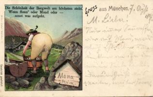 1897 Humor Litho